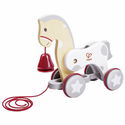 Дървена играчка за дърпане Пони, Hape