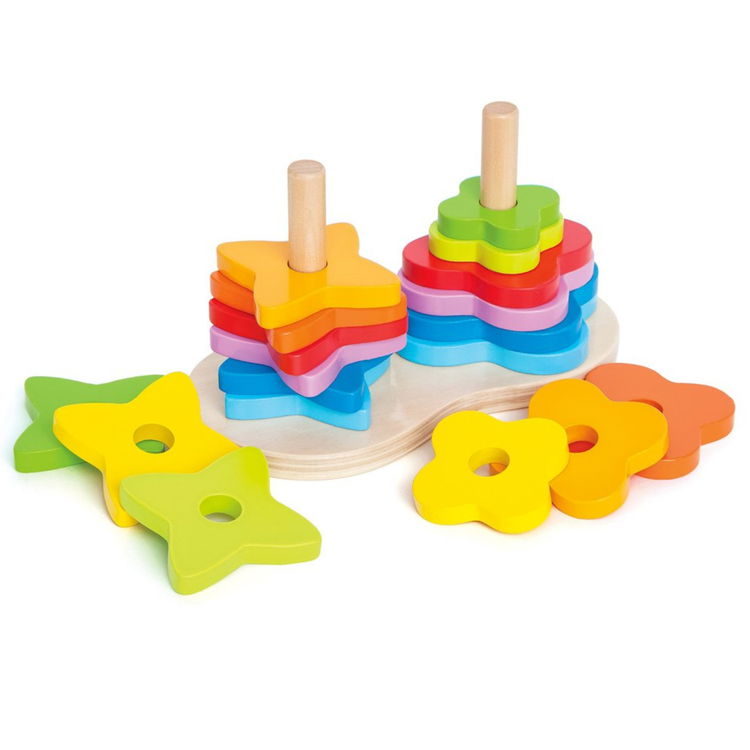 Дървен конструктор Дъга, Hape