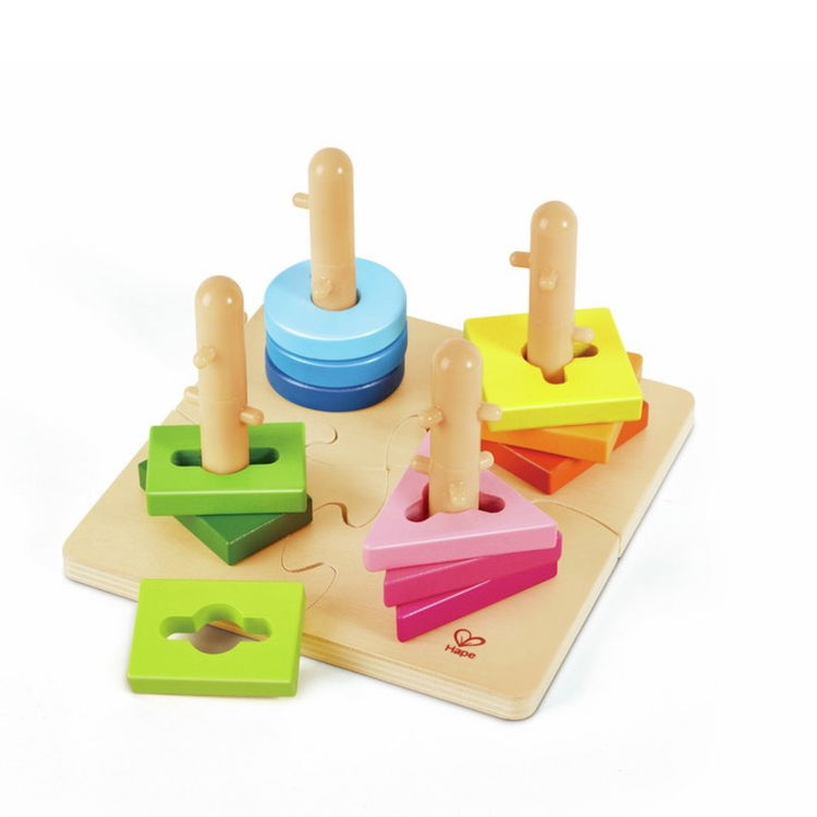 Дървен 3D пъзел, Hape