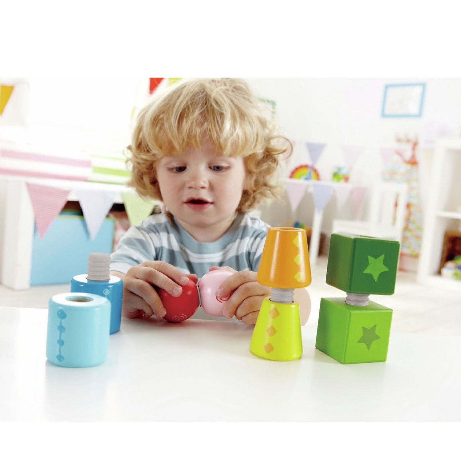 Дървен конструктор, Hape