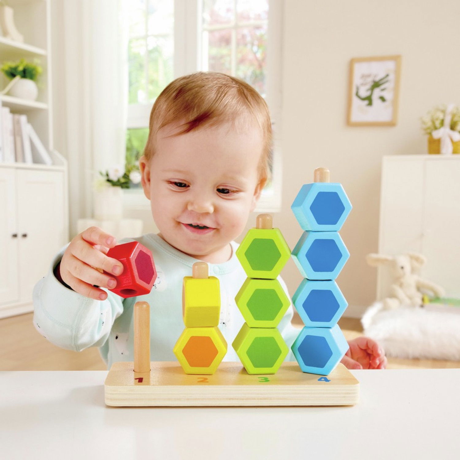 Дървена кула за броене и нанизване, Hape