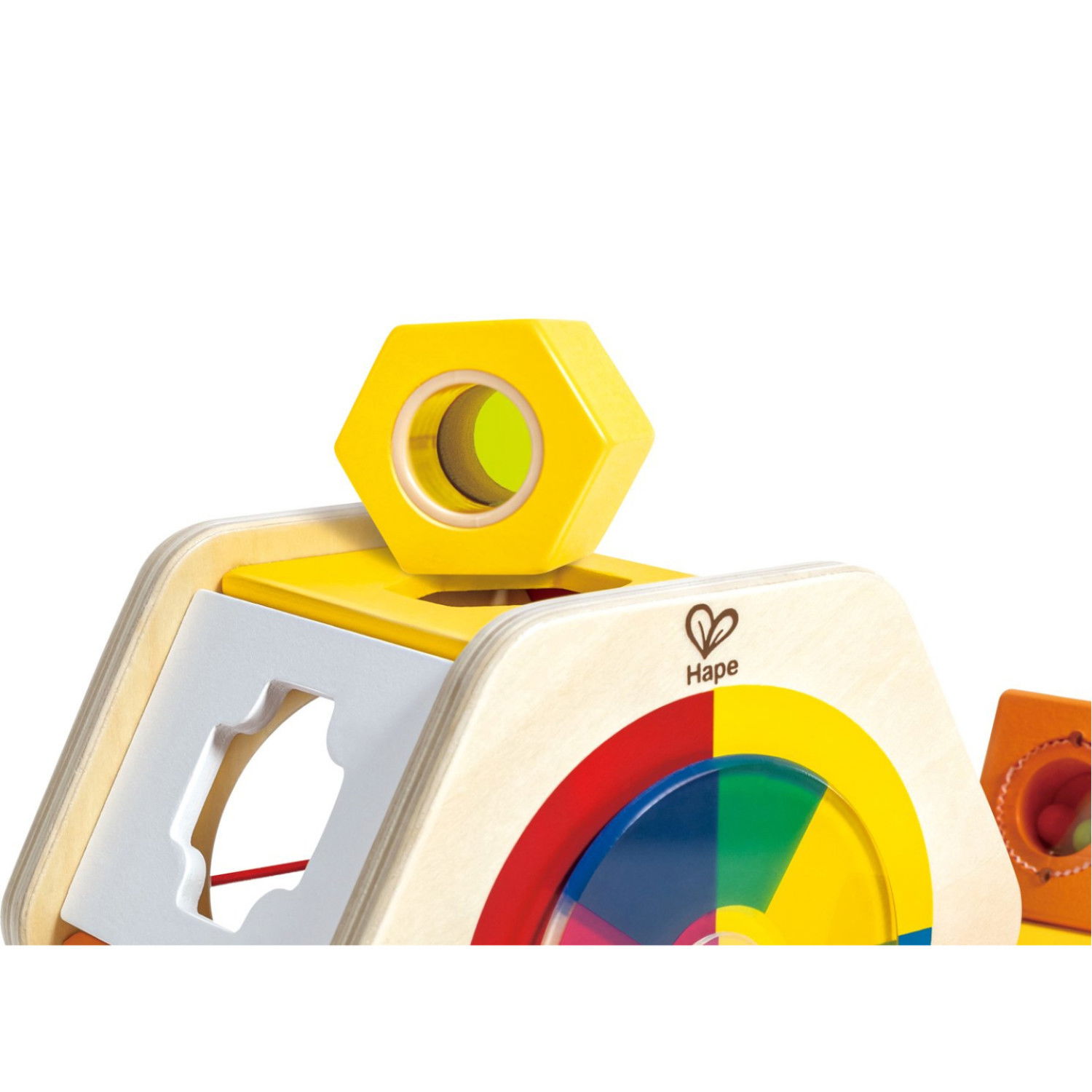 Дървен цветен сортер, Hape