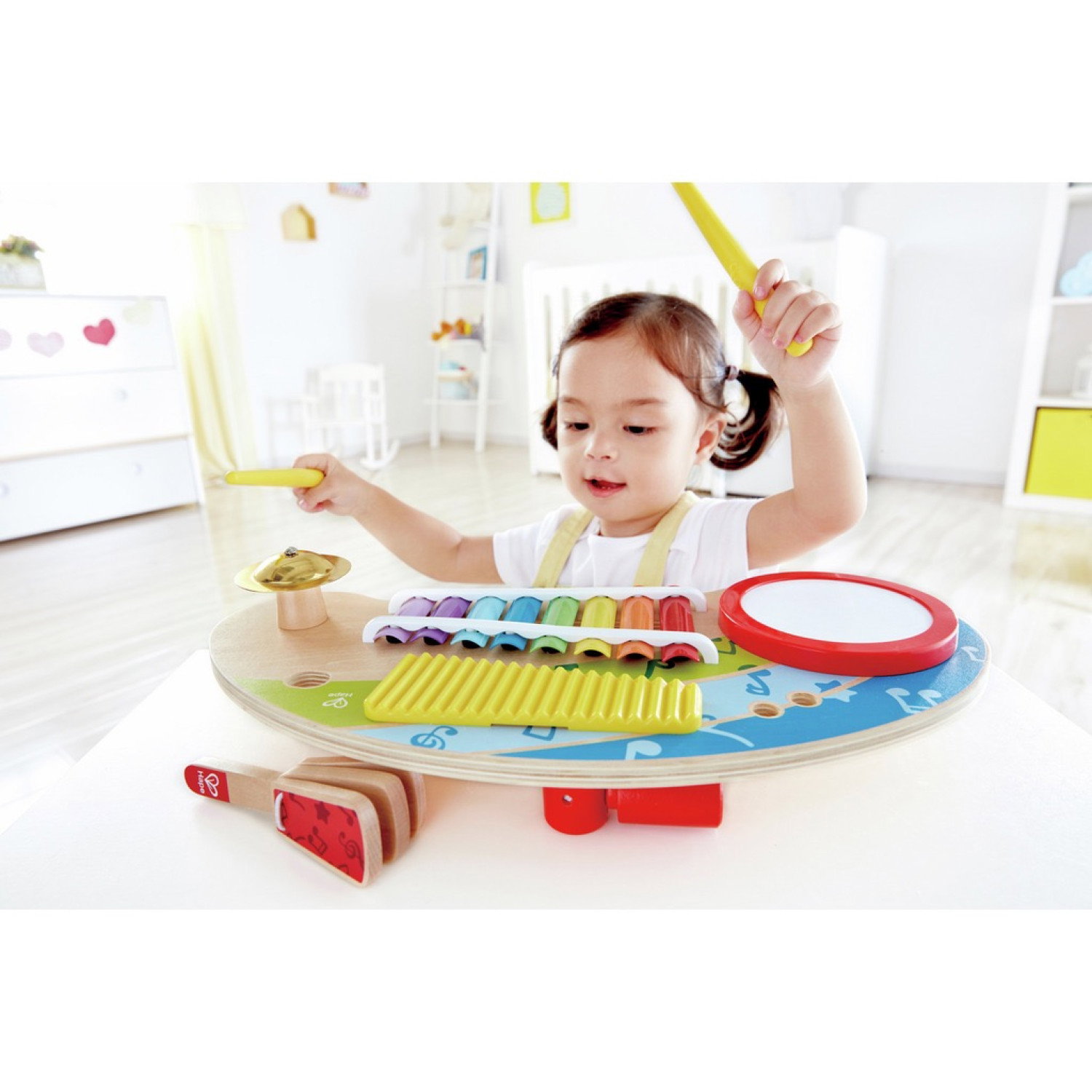 Музикална маса 5 в 1, Hape