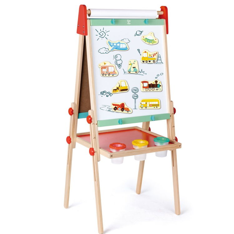 Дървени магнитни фигури Превозни средства, Hape