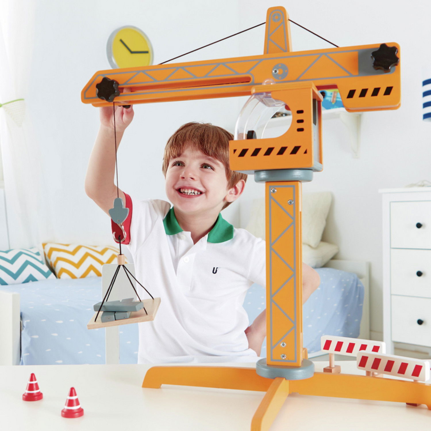 Дървен товарен кран, Hape