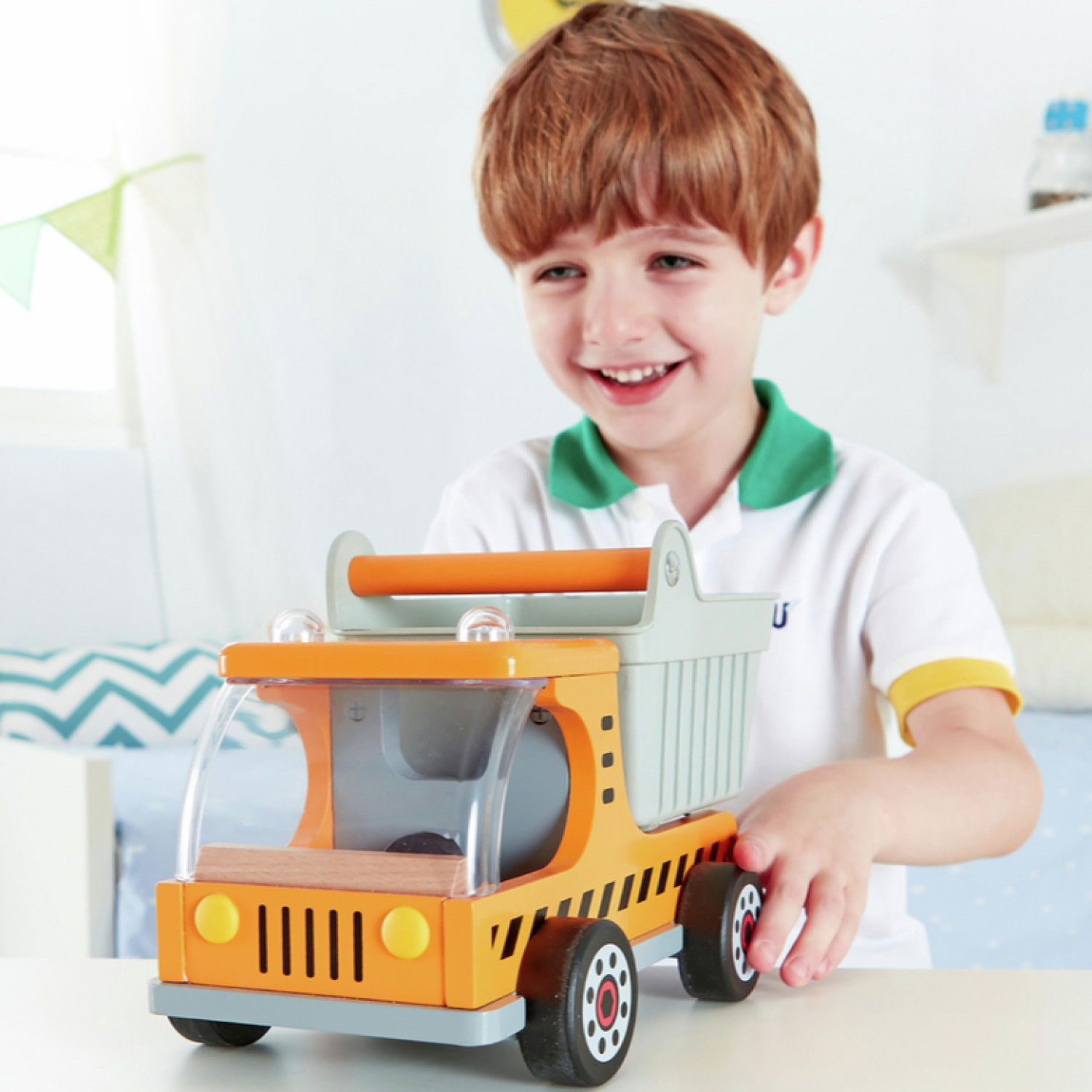 Дървен камион - самосвал, Hape