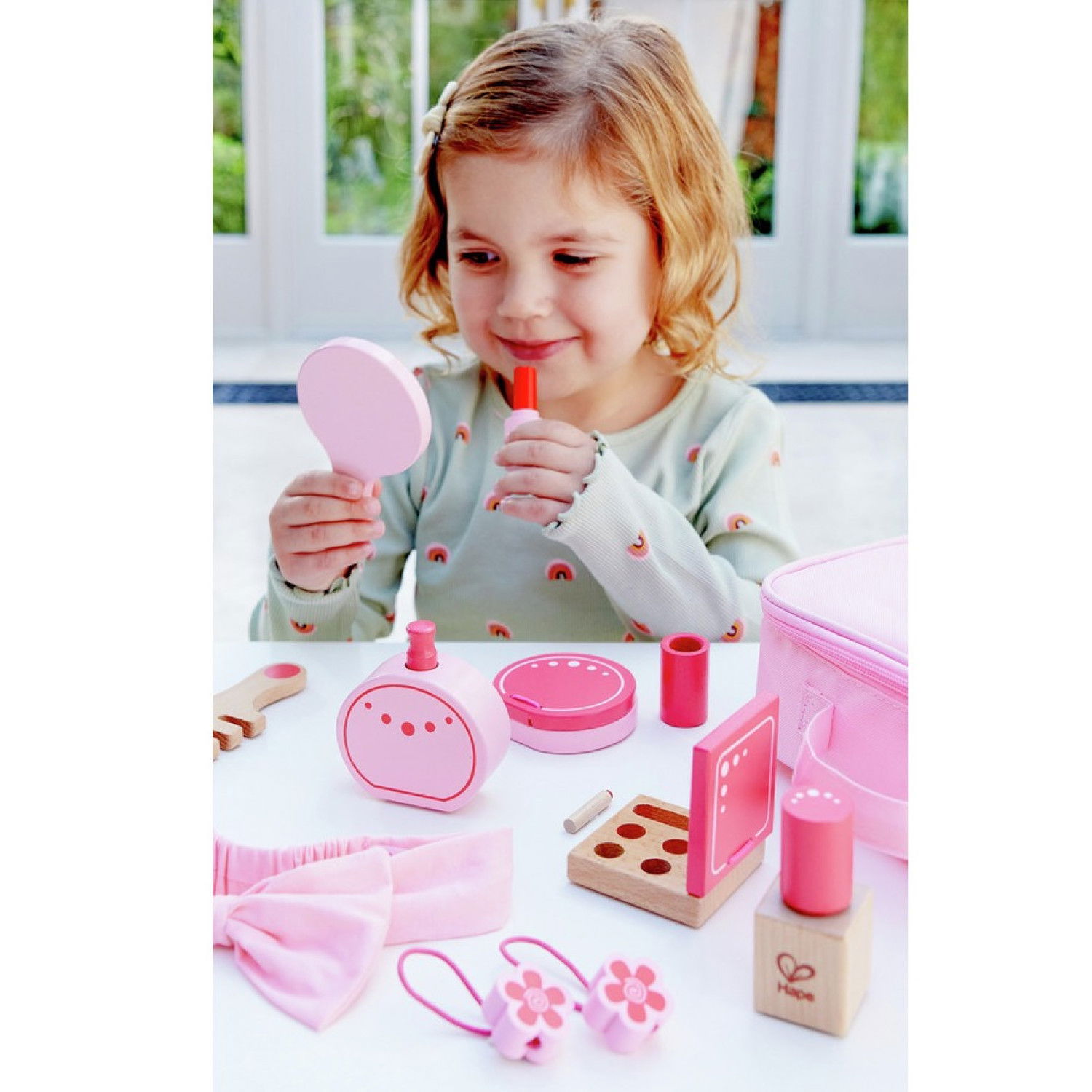 Дървен козметичен комплект, Hape