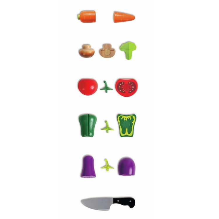 Дървен комплект Зеленчуци, Hape