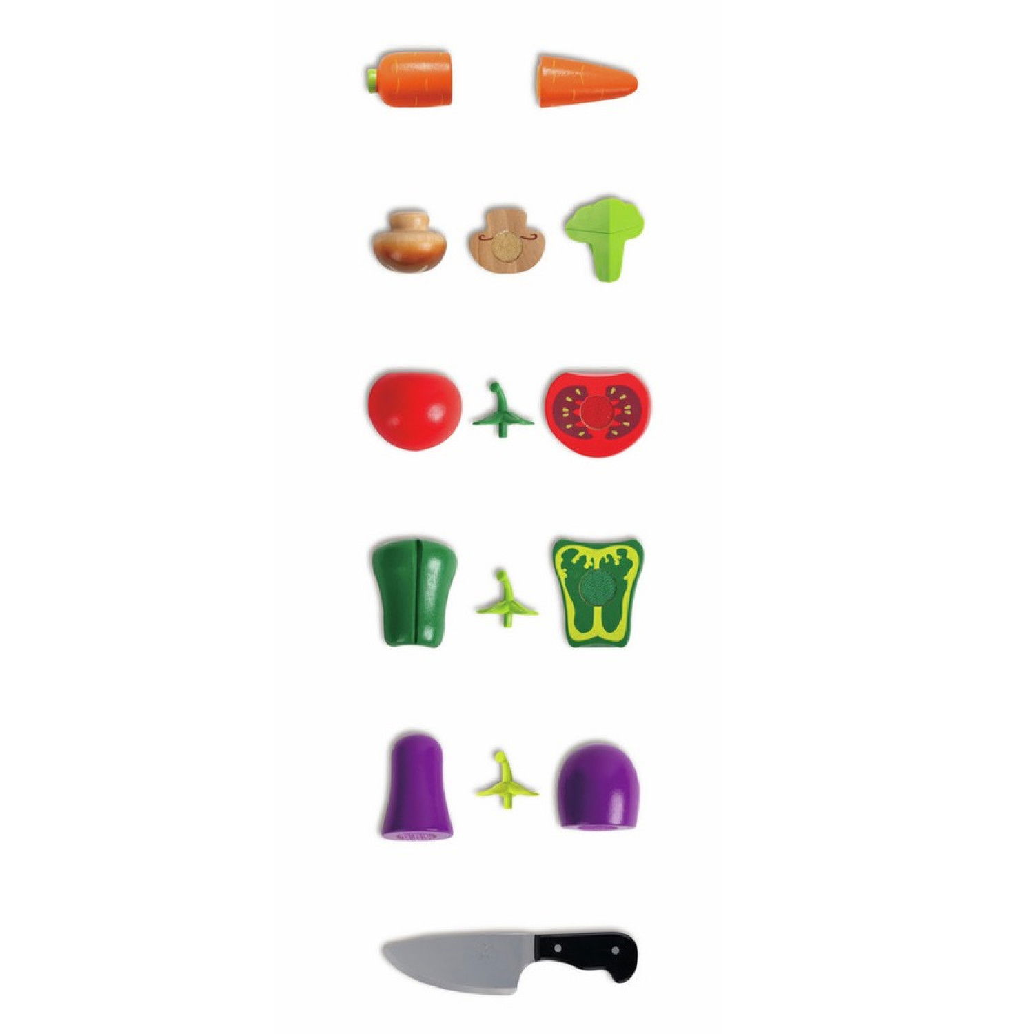 Дървен комплект Зеленчуци, Hape