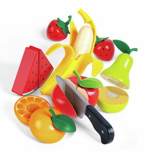 Дървен комплект Плодове, Hape