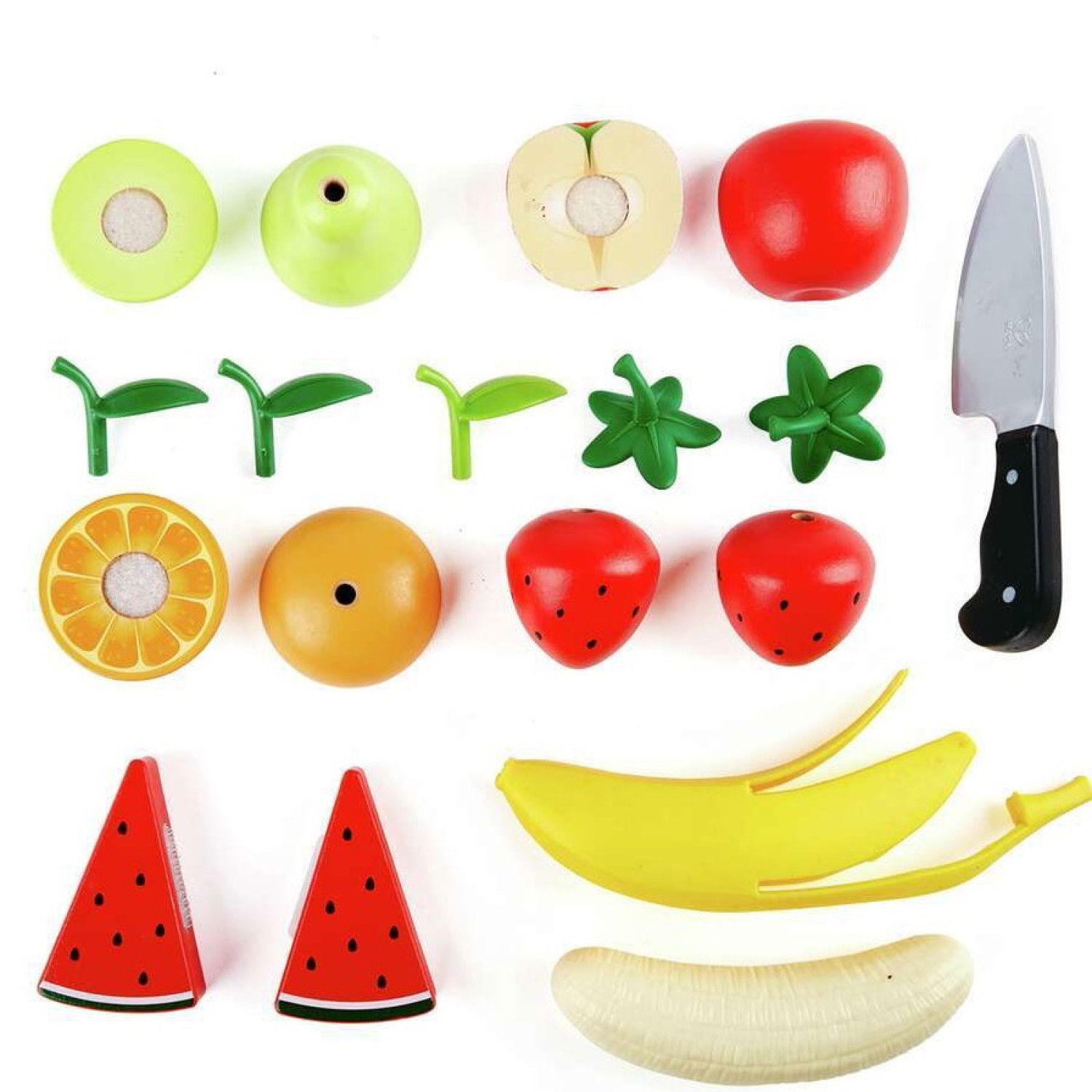 Дървен комплект Плодове, Hape