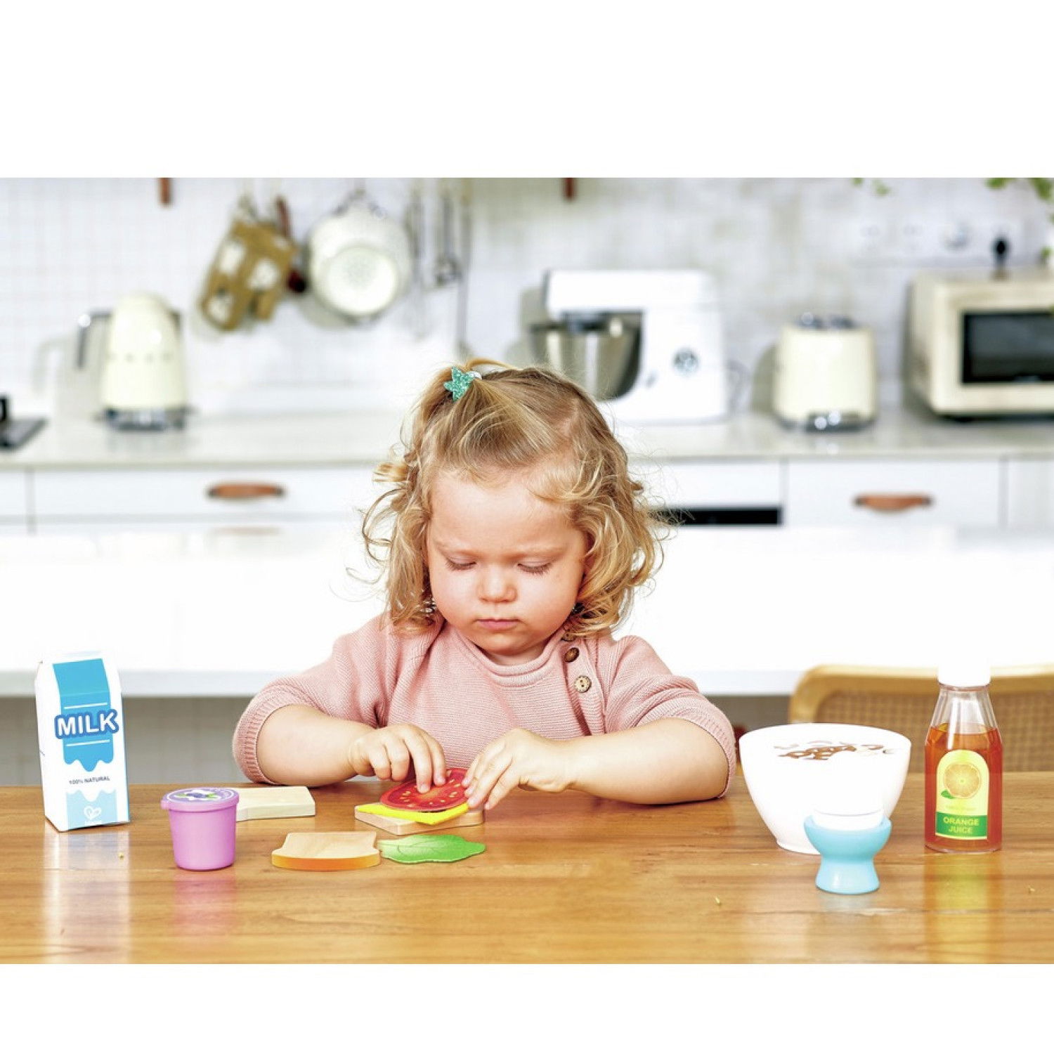 Дървен комплект Закуска, Hape