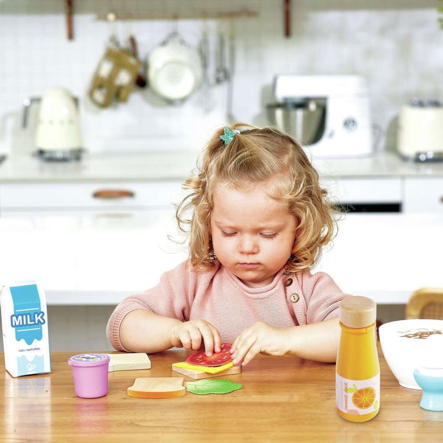 Дървен комплект Закуска, Hape