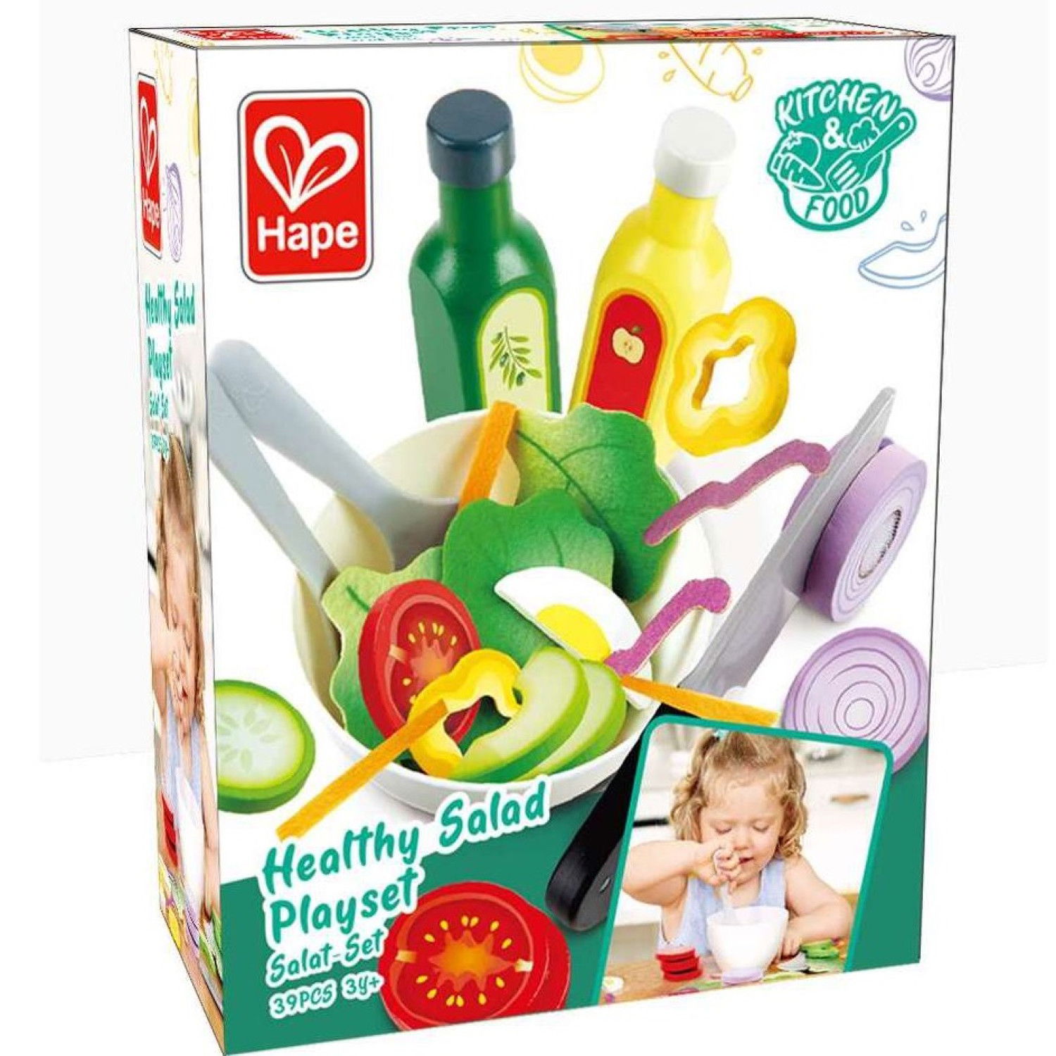 Дървен комплект Салата, Hape