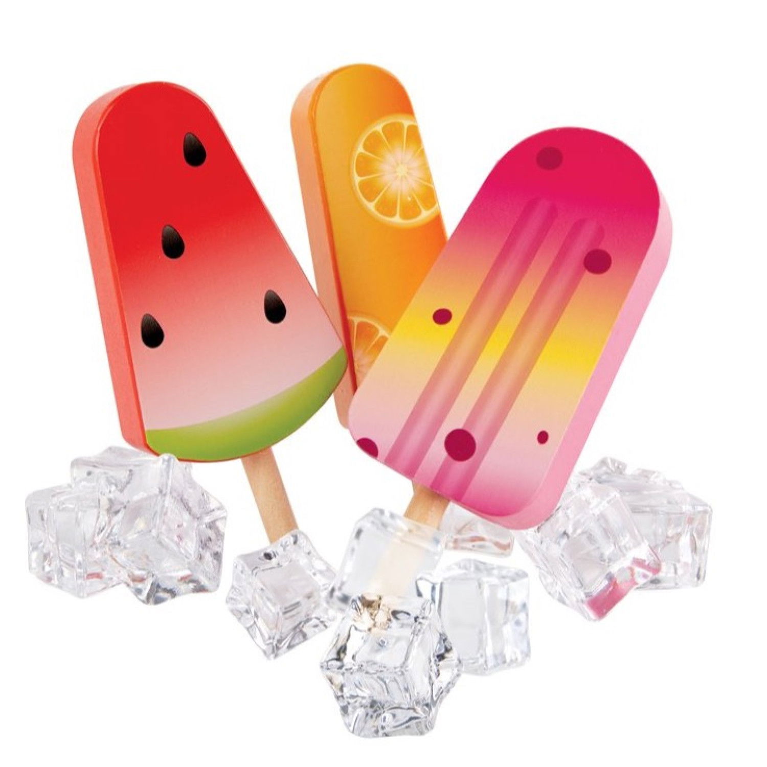 Дървен комплект Сладоледи, Hape