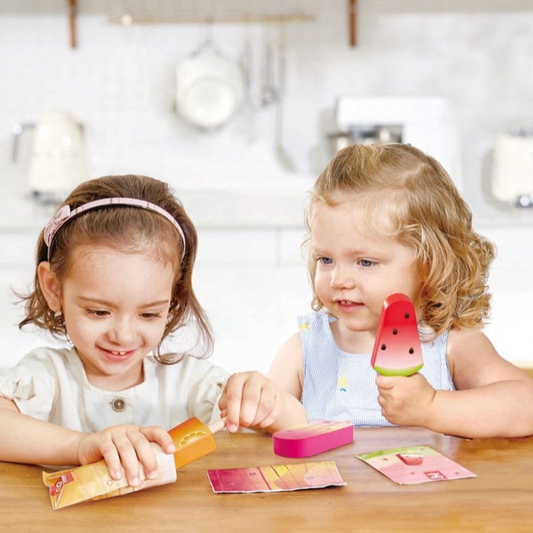 Дървен комплект Сладоледи, Hape