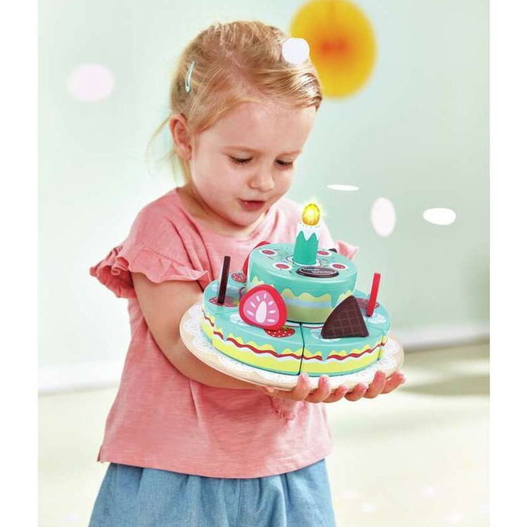 Дървена торта Честит рожден ден, Hape