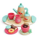 Дървен комплект за игра Време за чай, Hape