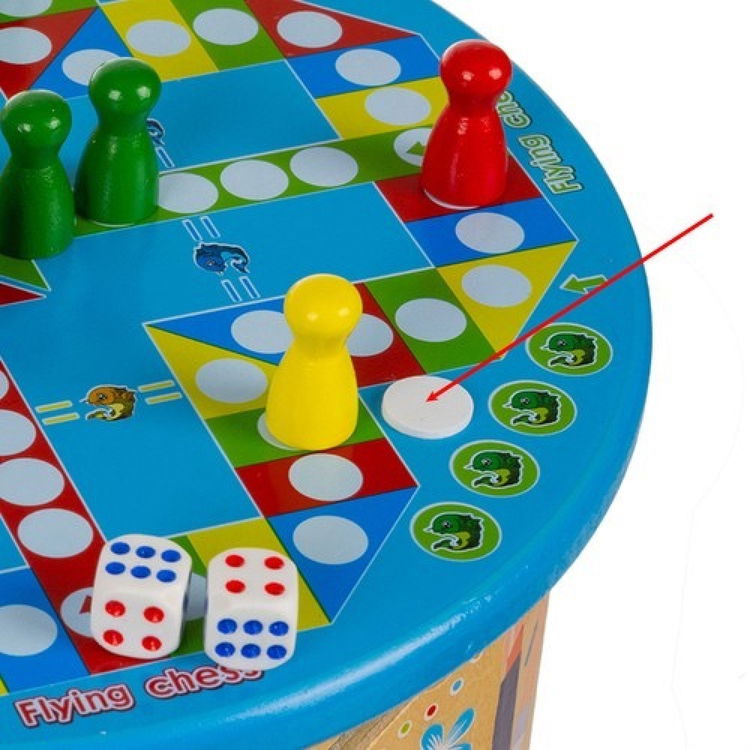 Дървена образователна играчка 11 в 1