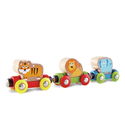 Дървено влакче с животни от джунглата, Hape