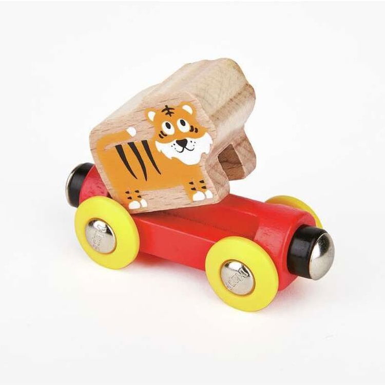 Дървено влакче с животни от джунглата, Hape