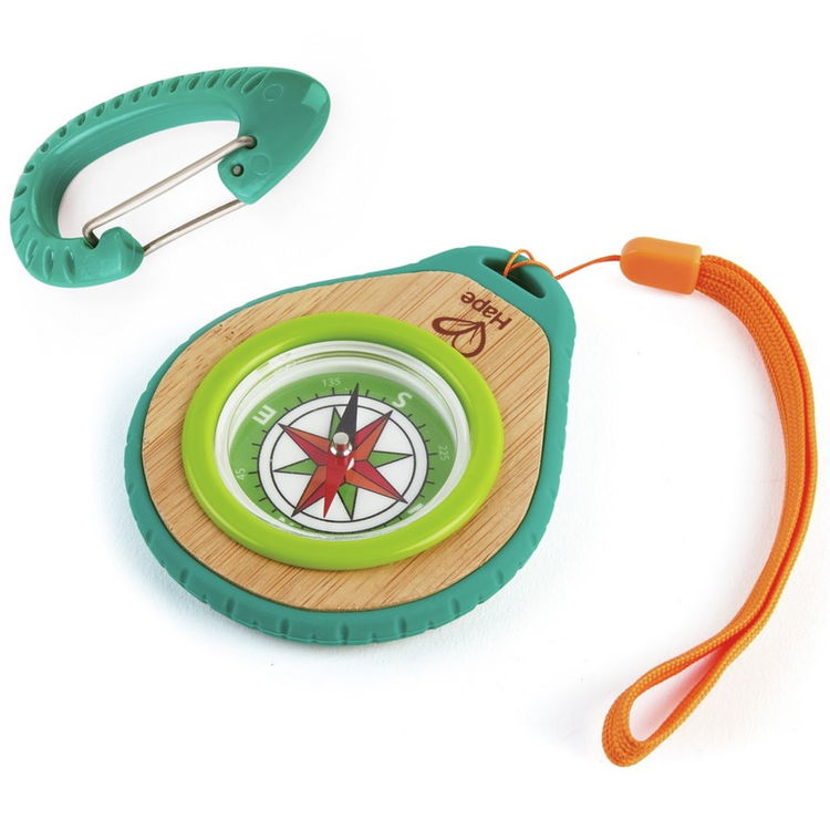 Дървен комплект с компас, Hape