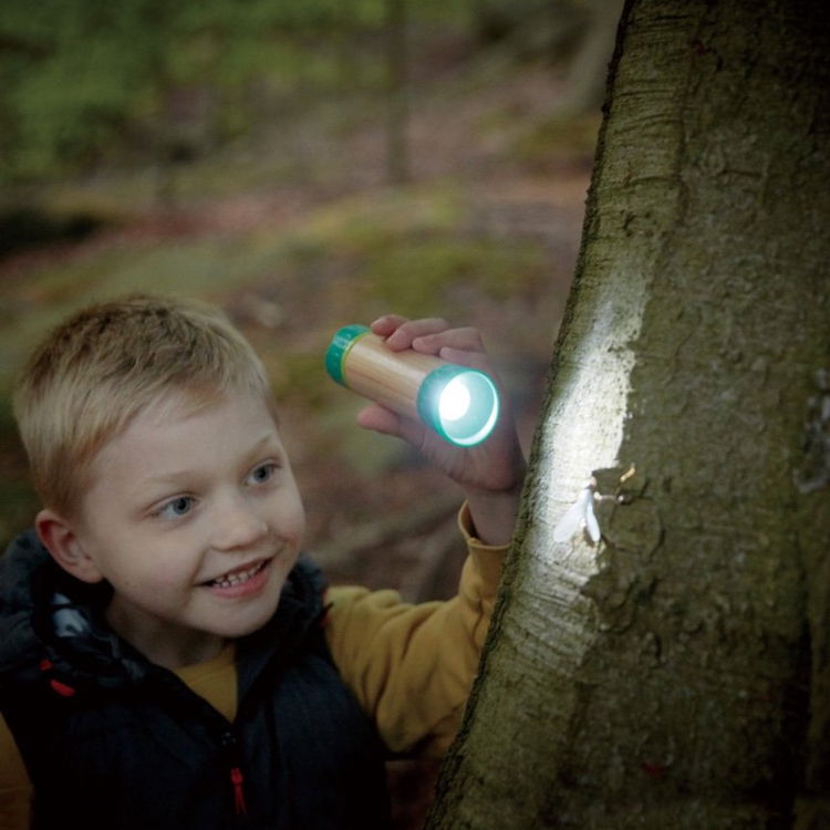 Дървено фенерче с ръчно зареждане, Hape