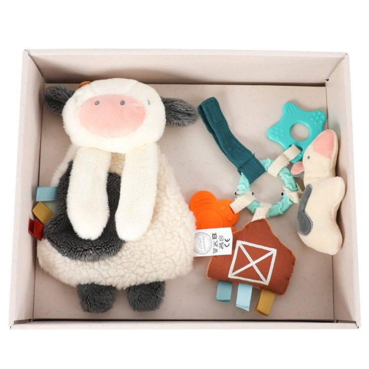 Бебешки подаръчен комплект Кравичка