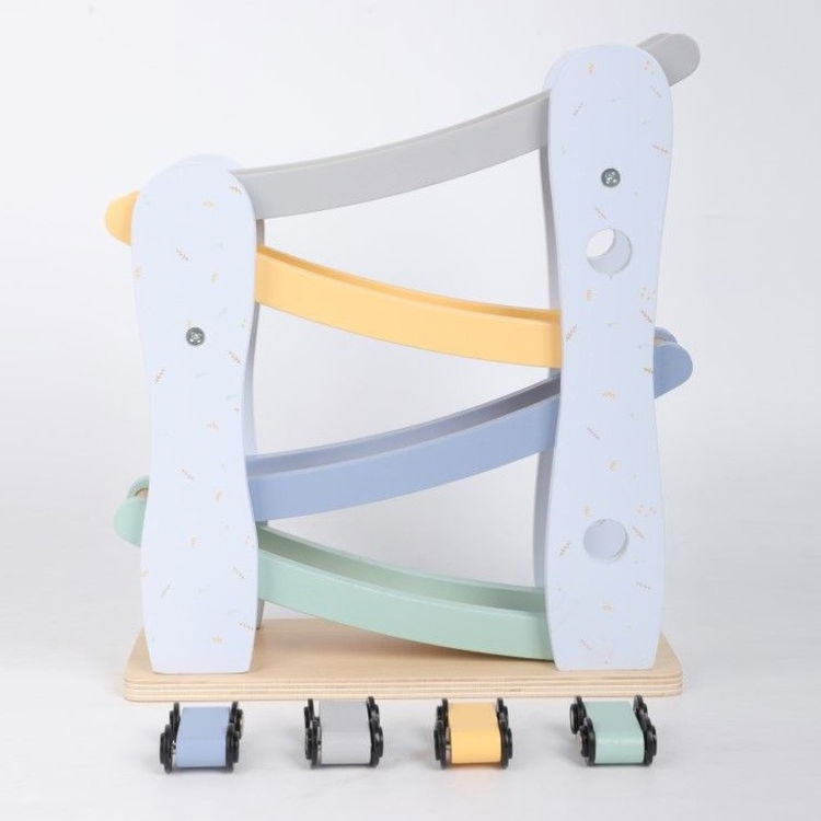 Дървена писта Роли с 4 коли