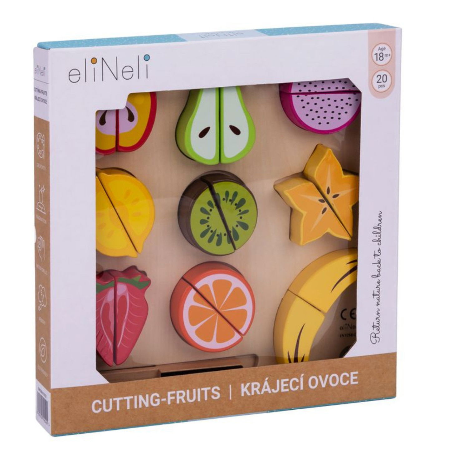 Дървени плодове за рязане