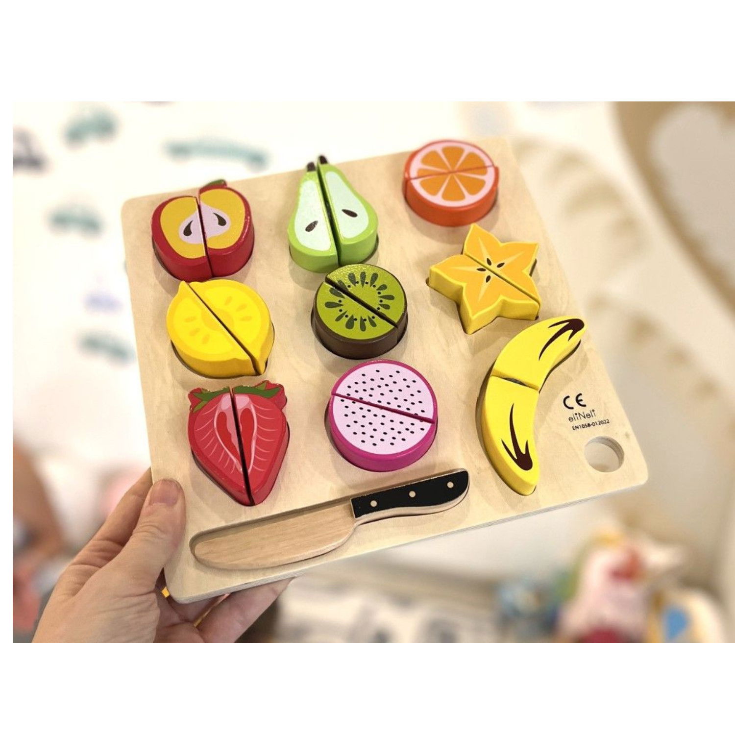 Дървени плодове за рязане