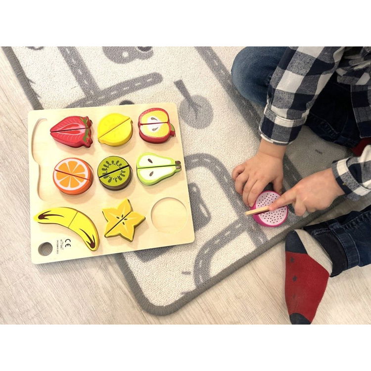 Дървени плодове за рязане