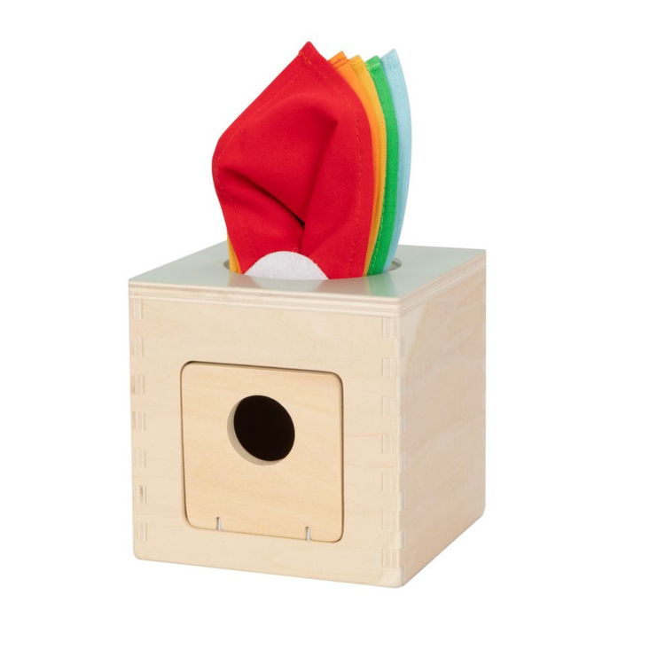 Образователна Монтесори кутия за бебета 7-12 месеца