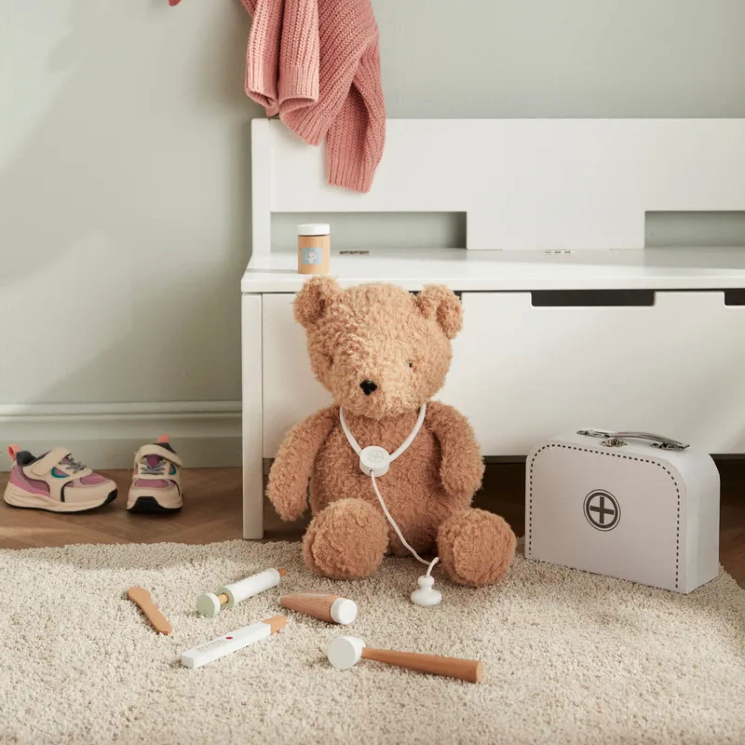 Докторски комплект за деца в куфарче