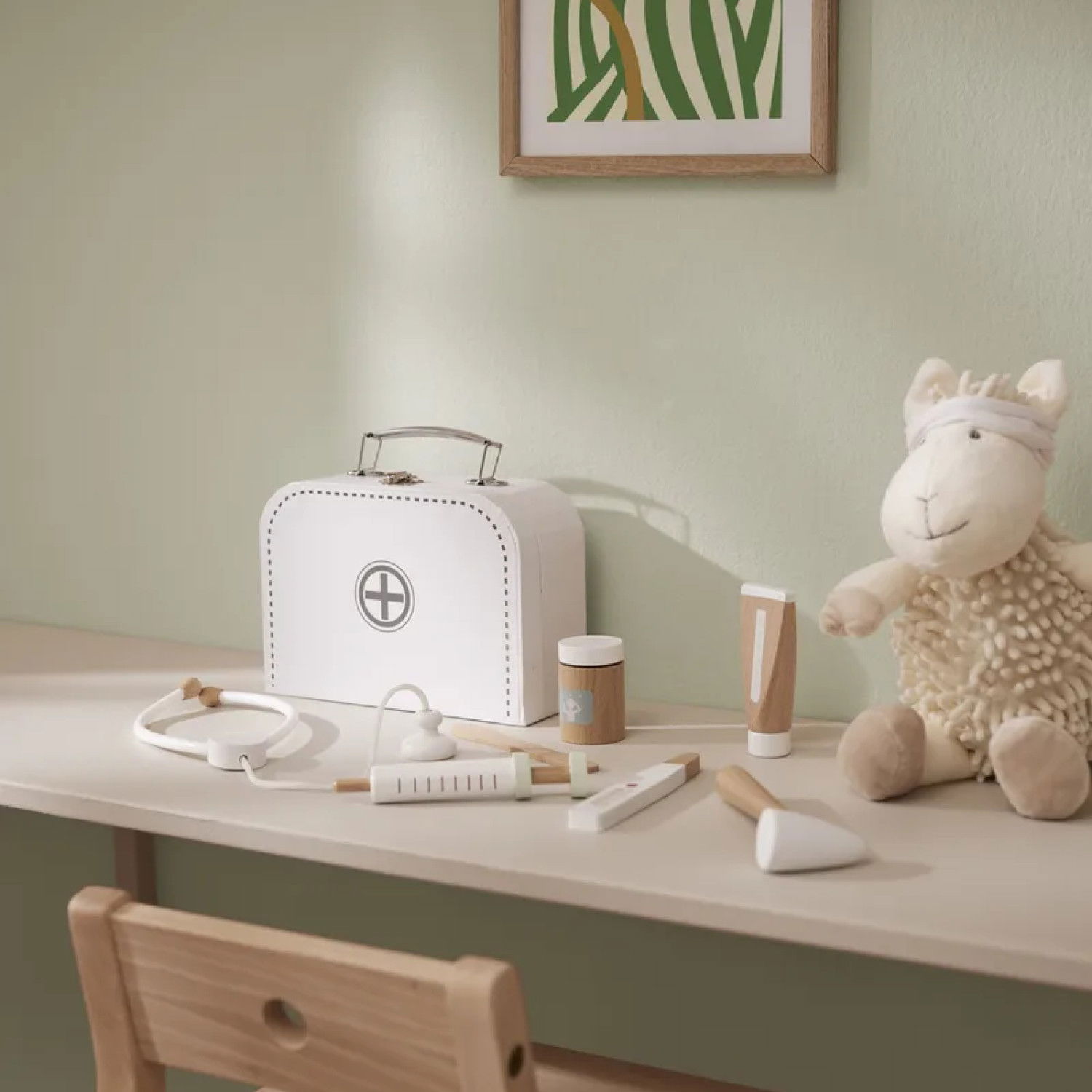 Докторски комплект за деца в куфарче