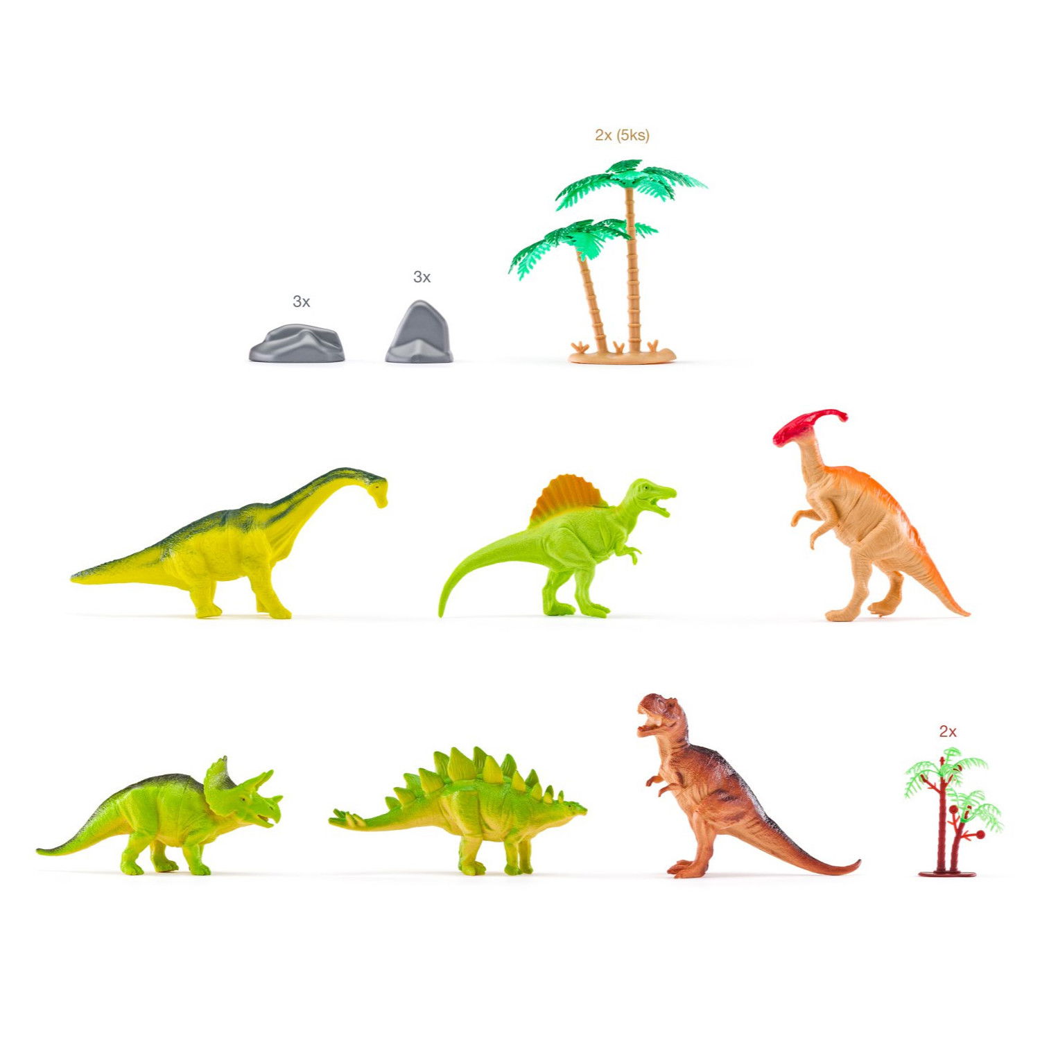 Комплект фигурки Животни на планетата, 60 броя