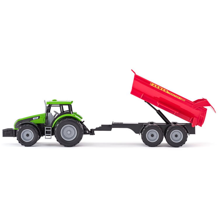 Трактор с бик и аксесоари, 8 части