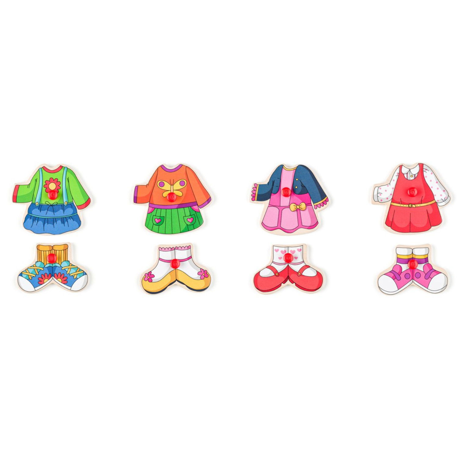 Дървен пъзел с дръжки Каролина