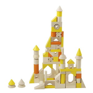 Дървен конструктор Град, 96 части