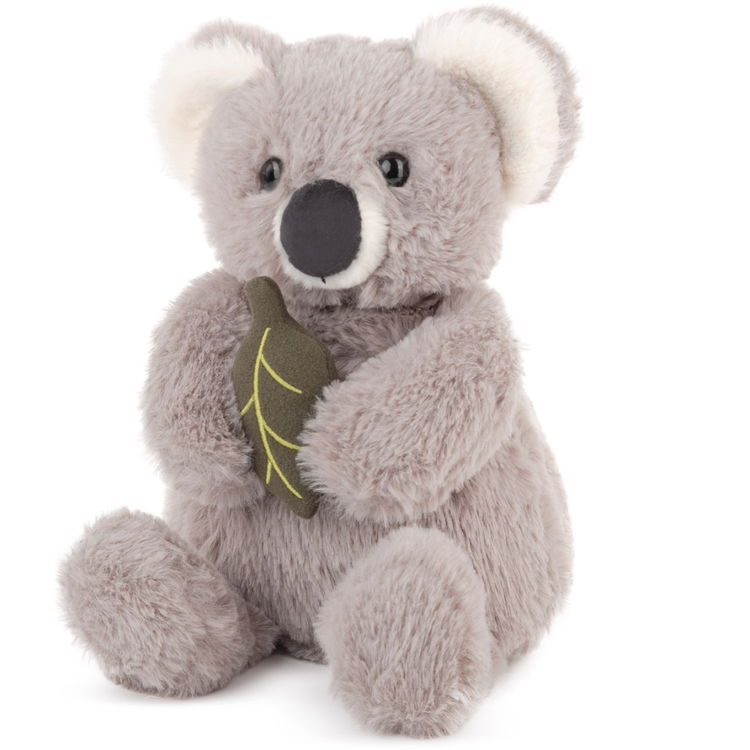 Плюшена коала с листо