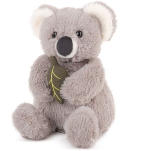 Плюшена коала с листо