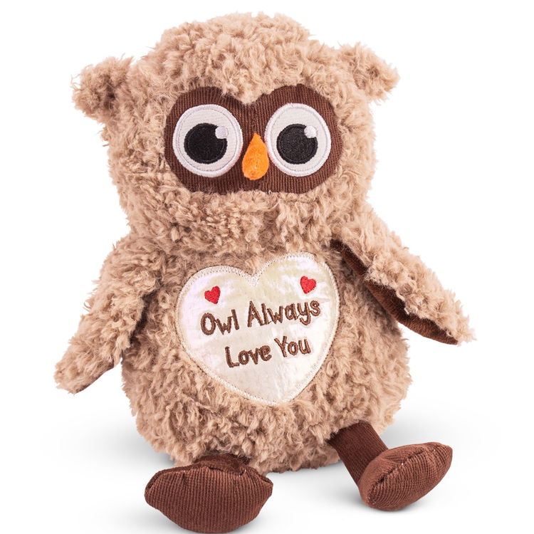 Плюшен бухал