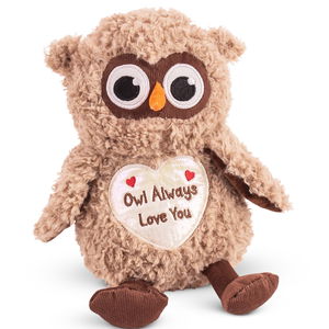 Плюшен бухал