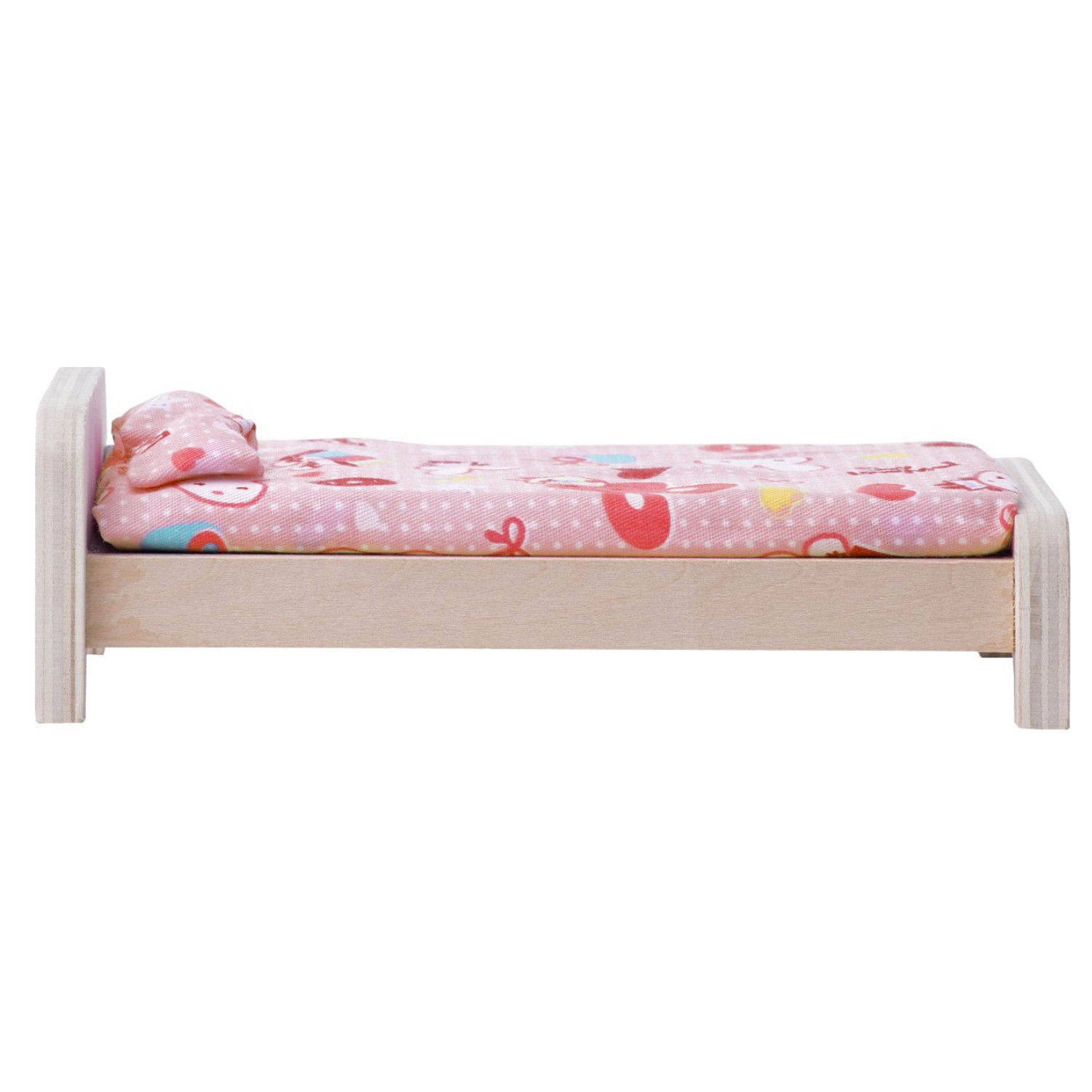 Дървена къща за кукли с аксесоари