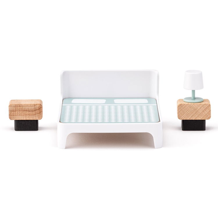 Дървена къща за кукли с обзавеждане Моли