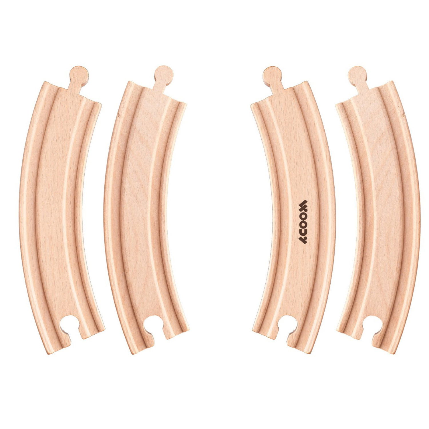 Дървен ЖП аксесоар - Релси за влак