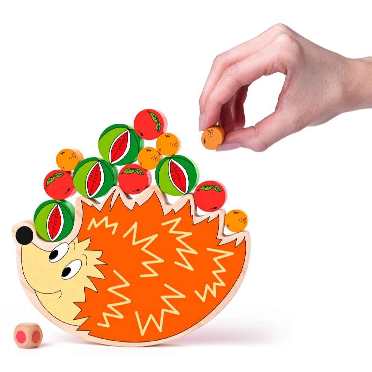 Дървена игра за баланс, Таралеж