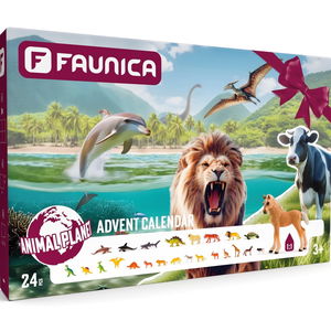 Адвент календар Животни на планетата, 24 броя