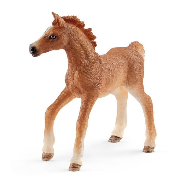 Комплект Английско чистокръвно конче и дете, Schleich