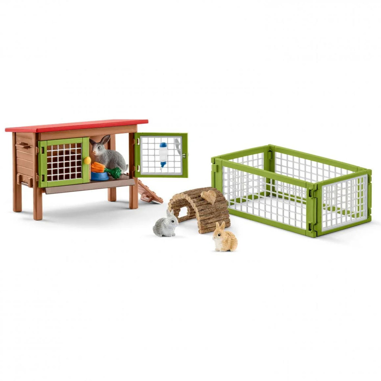 Комплект Заешка къщичка, Schleich